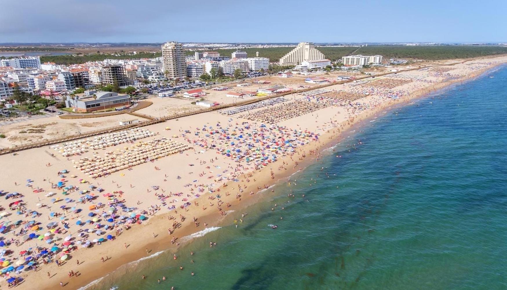 Casa Pe Da Praia Monte Gordo Ngoại thất bức ảnh